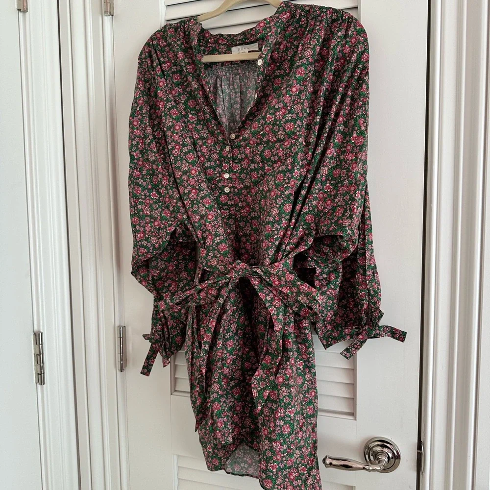 DÔEN Liberty Print Floral Mini Dress - Picture 4 of 6